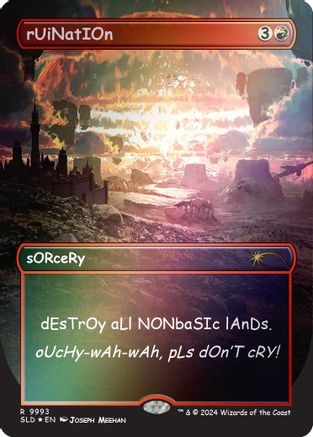 rUiNatIOn (Rainbow Foil) [Secret Lair Drop Series]