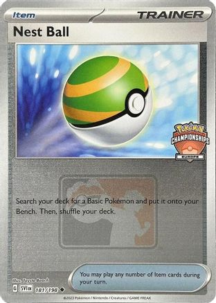Nest Ball (Europe Championships) (181/198) - League & Championship Cards Reverse Holofoil