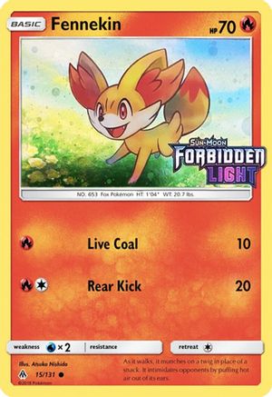 Fennekin (Toys R' Us Promo) (015/131) - SM Promos Holofoil