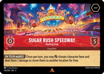 Sugar Rush Speedway - Starting Line (135/204) [Shimmering Skies]