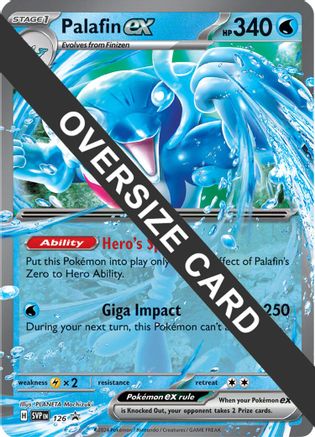 Palafin ex (126/null) - Jumbo Cards Holofoil