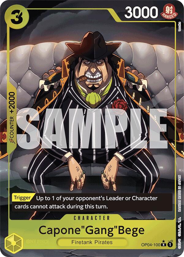 Capone"Gang"Bege (OP04-100) (Alternate Art) [Premium Booster -The Best-]