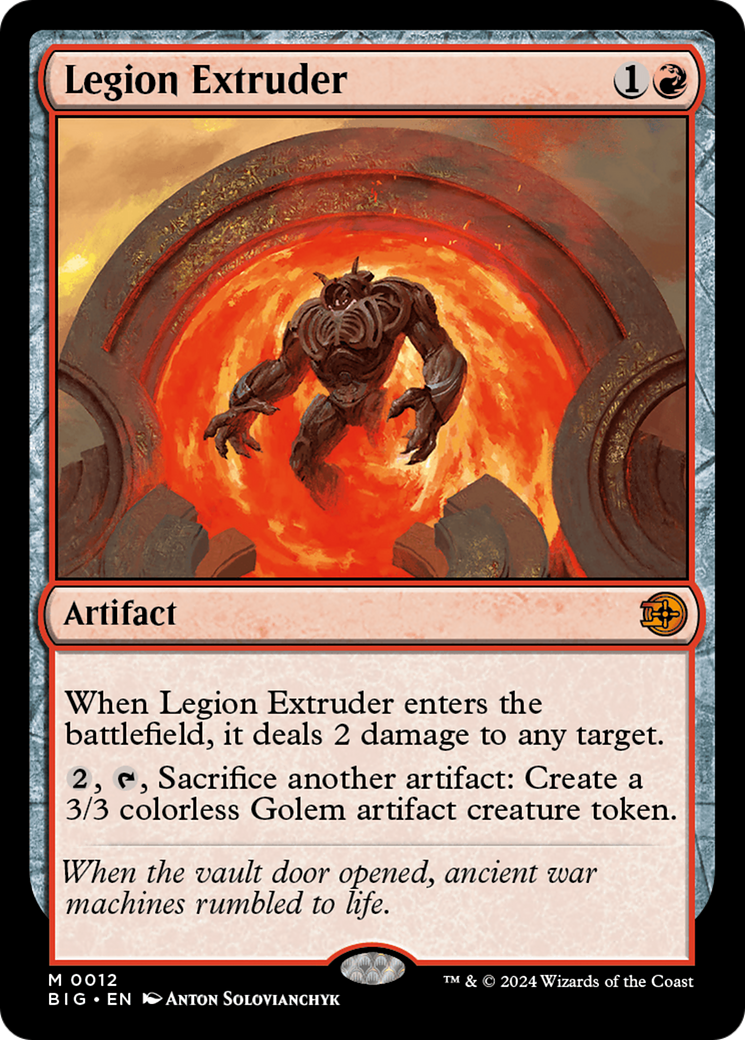 Legion Extruder [Outlaws of Thunder Junction: The Big Score]