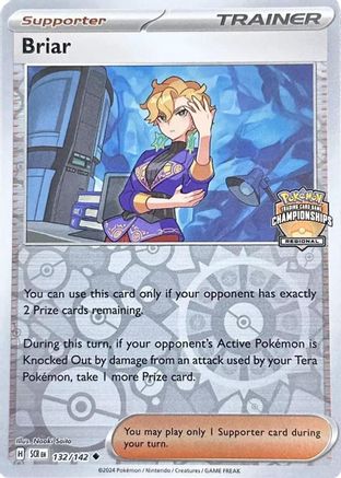 Briar (Regional Championship) (132/142) - League & Championship Cards Reverse Holofoil