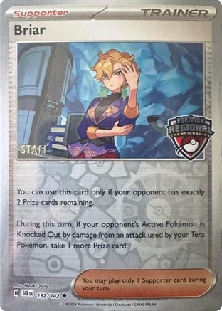 Briar (Regional Championship) [Staff] (132/142) - League & Championship Cards Reverse Holofoil
