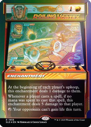 Roiling Vortex (Rainbow Foil) [Secret Lair Drop Series]