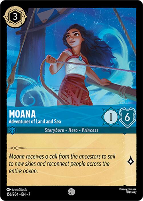 Moana - Adventurer of Land and Sea (156/204) [Archazia's Island]