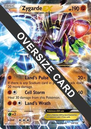 Zygarde EX (054/124) - Jumbo Cards Holofoil