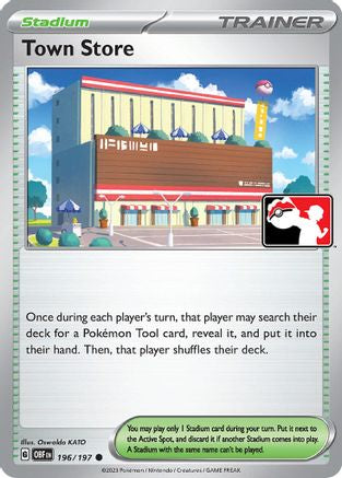 Town Store (196/197) [Prize Pack Series Six]