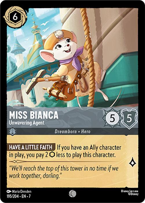 Miss Bianca - Unwavering Agent (195/204) [Archazia's Island]