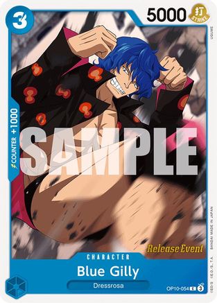 Blue Gilly (OP10-054) - Royal Blood Release Event Cards
