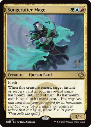 Songcrafter Mage [Tarkir: Dragonstorm Promos]