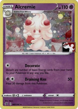 Alcremie (League Promo) (087/192) - League & Championship Cards Holofoil