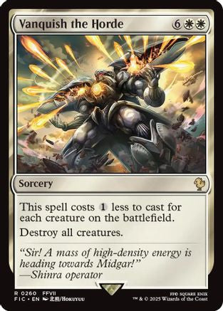 Vanquish the Horde [FINAL FANTASY Commander]