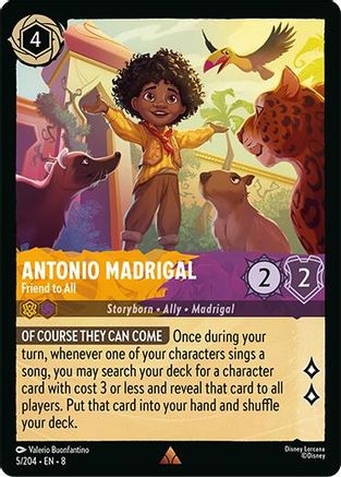 Antonio Madrigal - Friend to All (5/204) [Reign of Jafar]