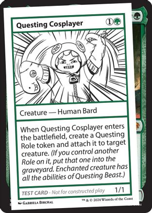 Questing Cosplayer [Mystery Booster]