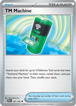 TM Machine (181/182) [Scarlet & Violet: Destined Rivals]