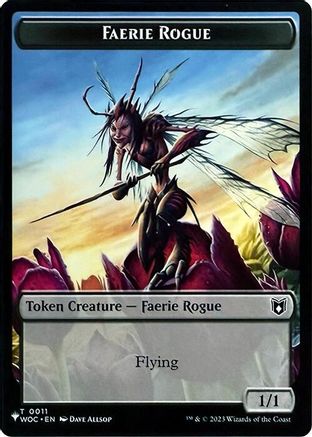 Faerie Rogue // Ape Double-Sided Token [The List]