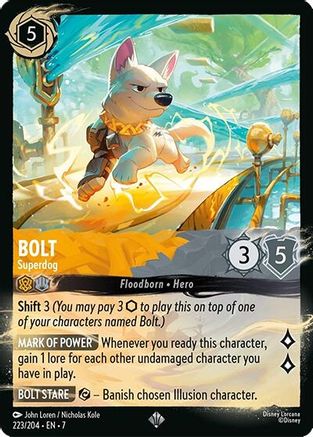 Bolt - Superdog (223/204) [Illumineer's Quest: Palace Heist]