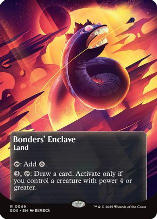 Bonders' Enclave (0049) (Borderless) [Edge of Eternities: Stellar Sights]