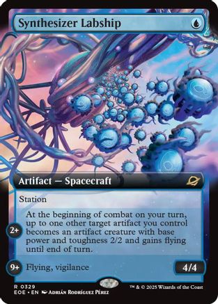 Synthesizer Labship (Extended Art) [Edge of Eternities]