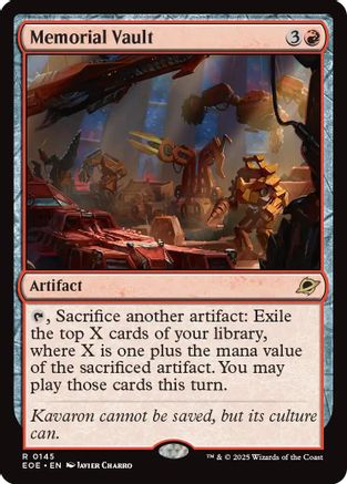 Memorial Vault [Edge of Eternities]