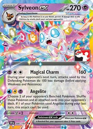 Sylveon ex (086/191) [Prize Pack Series Seven]