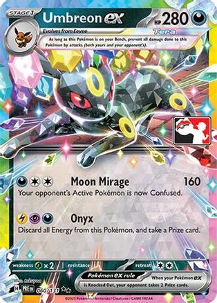 Umbreon ex (060/131) [Prize Pack Series Seven]
