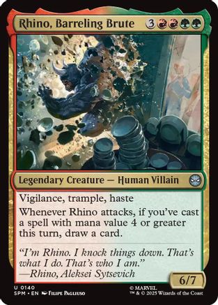 Rhino, Barreling Brute (SPM-140) - Marvel's Spider-Man