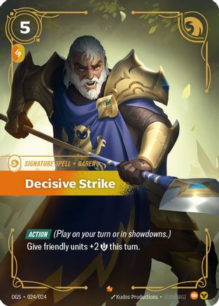 Decisive Strike (024/024) - Origins Proving Grounds