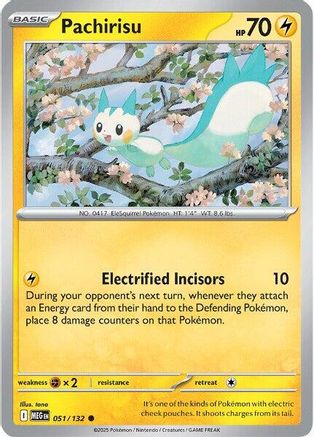 Pachirisu (051/132) [Mega Evolutions: Base Set]