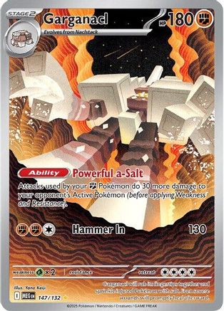 Garganacl (147/132) [Mega Evolutions: Base Set]