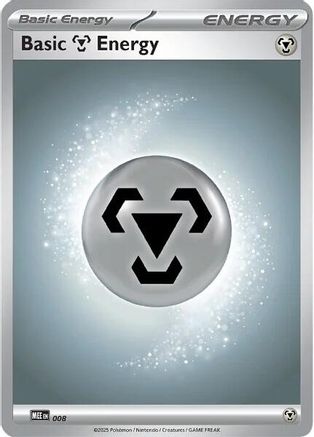 Basic Metal Energy (008) - MEE Mega Evolution Energies Reverse Holofoil