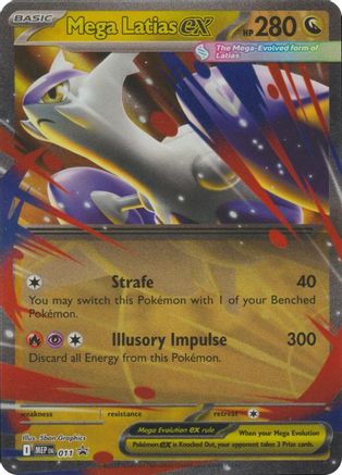 Mega Latias ex (011) - ME Mega Evolution Promo Holofoil