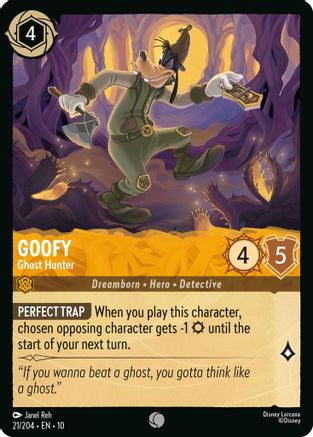 Goofy - Ghost Hunter (21/204) - Whispers in the Well