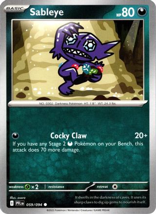 Sableye (059/null) - ME02 Phantasmal Flames