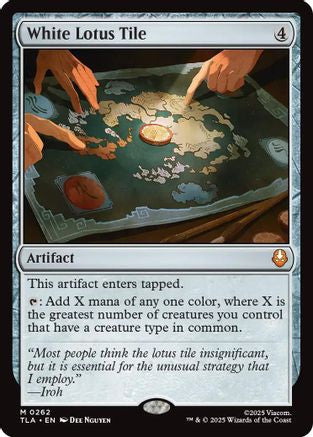 White Lotus Tile (TLA-262) - Avatar: The Last Airbender Foil