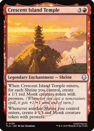 Crescent Island Temple (TLA-126) - Avatar: The Last Airbender Foil