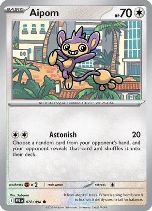 Aipom (078) - ME02 Phantasmal Flames