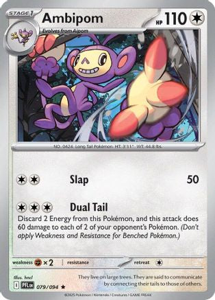 Ambipom (079/094) - ME02 Phantasmal Flames Holofoil