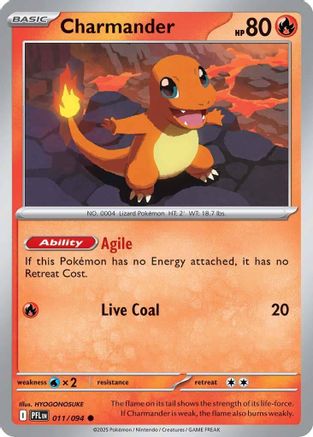 Charmander (011) - ME02 Phantasmal Flames