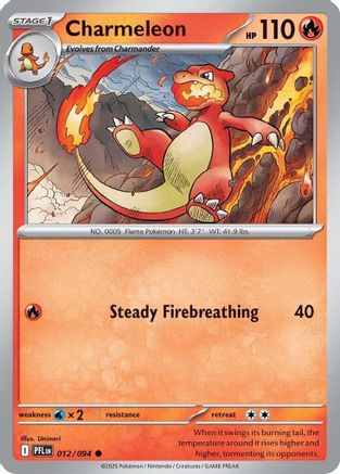 Charmeleon (012) - ME02 Phantasmal Flames