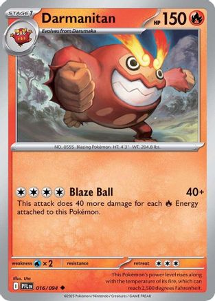 Darmanitan (016) - ME02 Phantasmal Flames