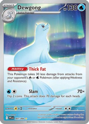 Dewgong (097/094) - ME02 Phantasmal Flames Holofoil