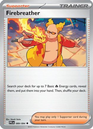 Firebreather (089/094) - ME02 Phantasmal Flames Reverse Holofoil