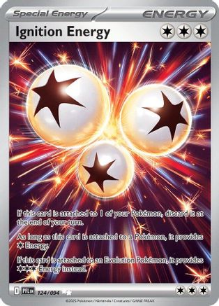 Ignition Energy (124/null) - ME02 Phantasmal Flames Holofoil