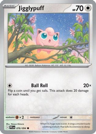 Jigglypuff (076) - ME02 Phantasmal Flames Reverse Holofoil