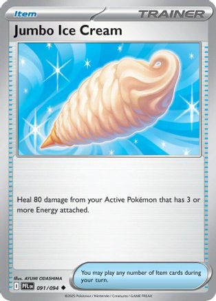 Jumbo Ice Cream (091/null) - ME02 Phantasmal Flames Reverse Holofoil