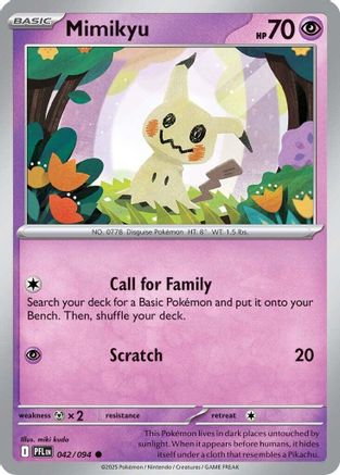 Mimikyu (042) - ME02 Phantasmal Flames Reverse Holofoil