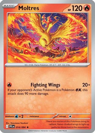 Moltres (014) - ME02 Phantasmal Flames Holofoil